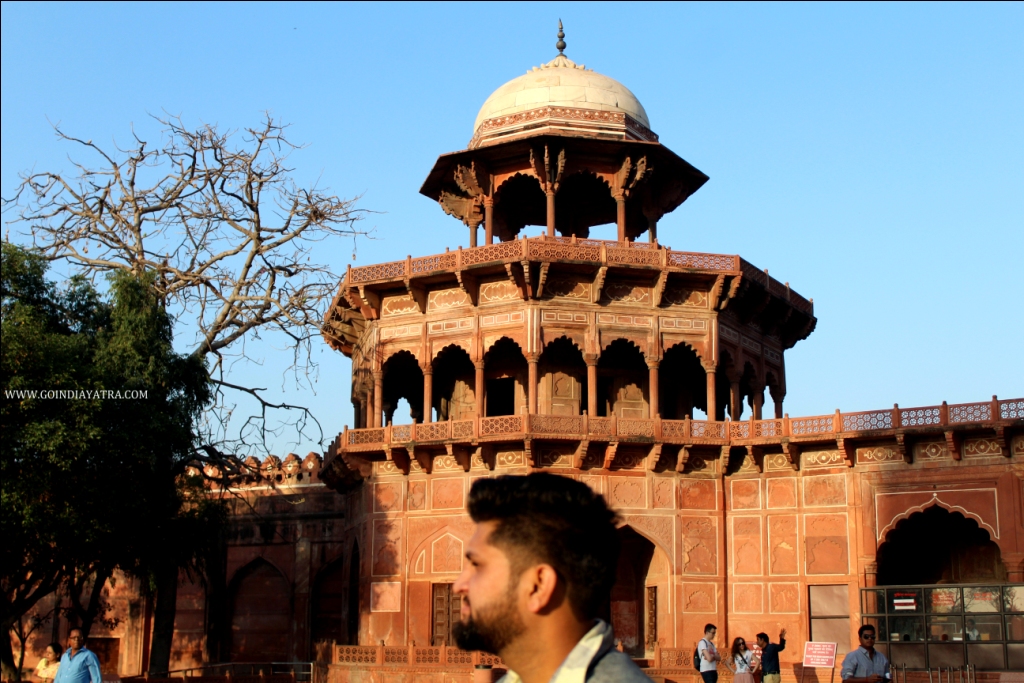 watch tower near Taj Mahal, goindiayatra blog
